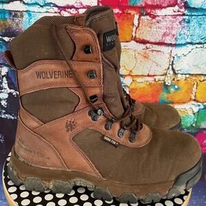 Wolverine Goretex Boots 1000 Gram Thinsulate Lace Up Size 8 EW 04771